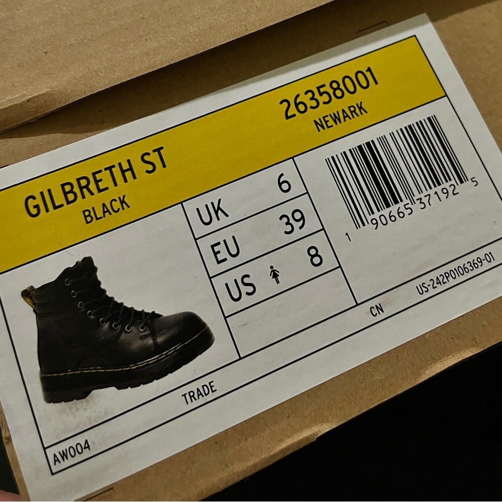 GILBRETH WOMEN'S STEEL TOE WORK BOOTS